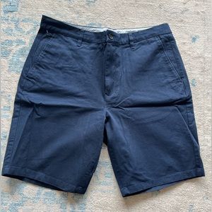 Bonobos Stretch Washed Chino Short 2.0 Slim 9” Inseam (Deep Navy) - Size 36